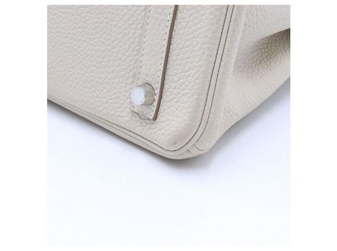 Hermès Borsa Tote Birkin Bianco - vista 7