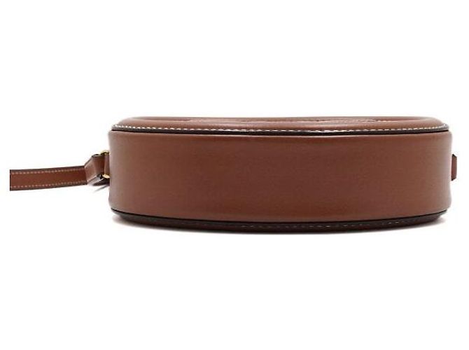 16 Céline Borsa a Spalla e Borsa a Tracolla Tan Kuir Oval Triope D'oro - vista 7
