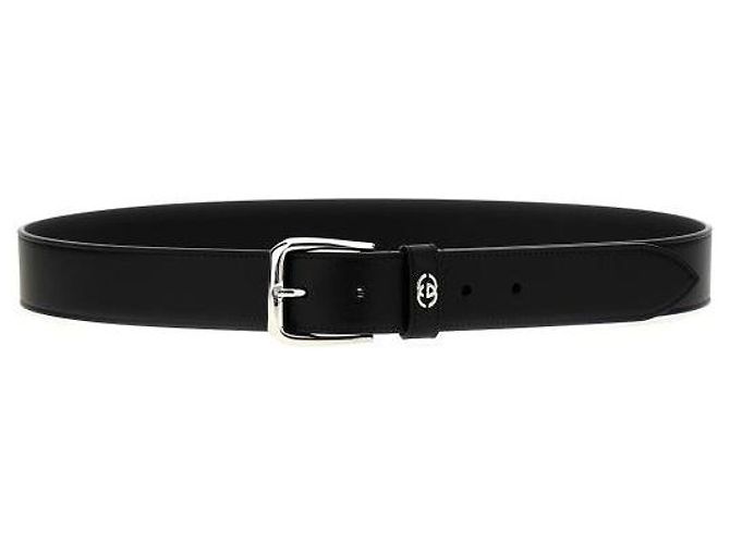 Gucci Interlocking Detail Belt Black - view 4