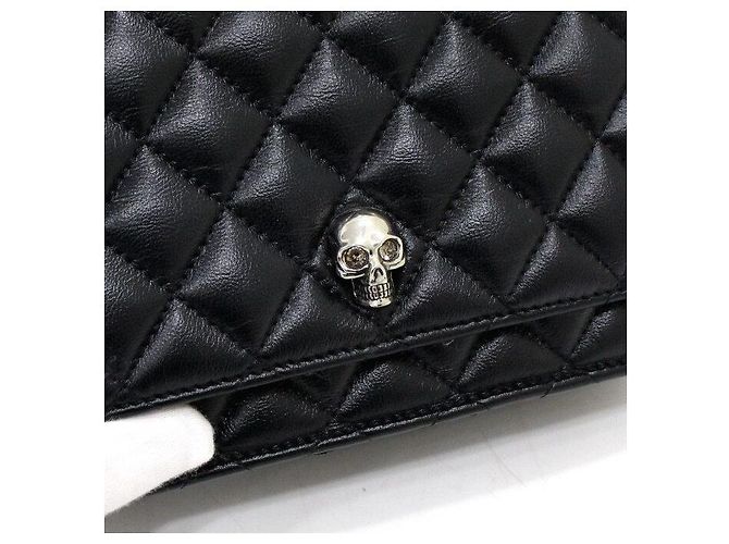 Alexander Mcqueen Borsa a Spalla e Borsa a Tracolla con Catena Skull - vista 10