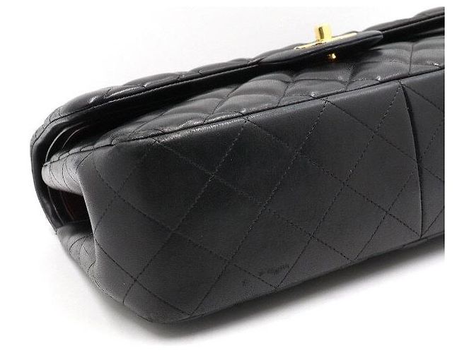 Chanel Borsa a tracolla con catena dorata Nero - vista 8