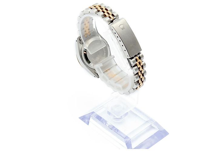 Rolex Reloj Lady Datejust Esfera Cocoa Engaste de Diez Diamantes Castaño - vista 5