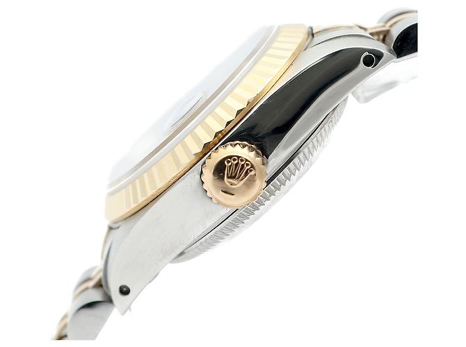 Rolex Reloj Lady Datejust Esfera Cocoa Engaste de Diez Diamantes Castaño - vista 9