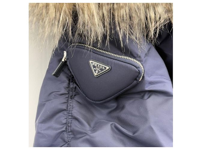 Prada Abrigo de Re-Nylon de piel sintética sin usar - vista 6