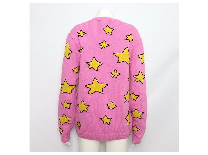 Gucci Strickpullover für Damen mit Star Cat Stickerei - Sonderbestellung - Ansicht 4