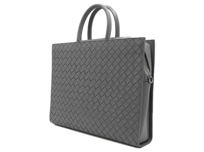 Bottega Veneta Tote e Borsa a Spalla Intrecciato Business Marrone - vista 2