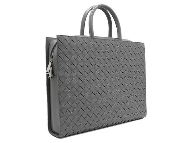 Bottega Veneta Tote e Borsa a Spalla Intrecciato Business Marrone - vista 3