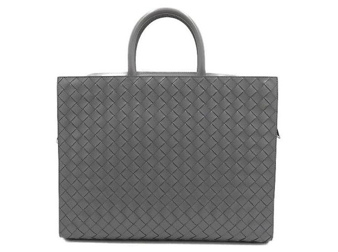 Bottega Veneta Tote e Borsa a Spalla Intrecciato Business Marrone - vista 4