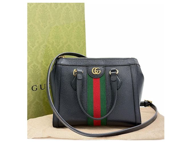 Gucci Bolso Tote Ophidia Small Top Handle Web - vista 9