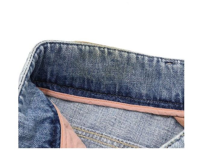 Brunello Cucinelli Pantalones vaqueros de mujer con parche de cuero - vista 7