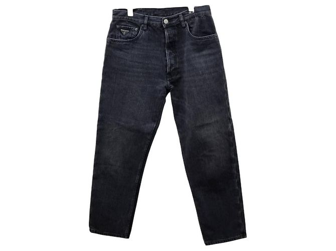 Prada Five Pocket Denim Hose Schwarz - Ansicht 4