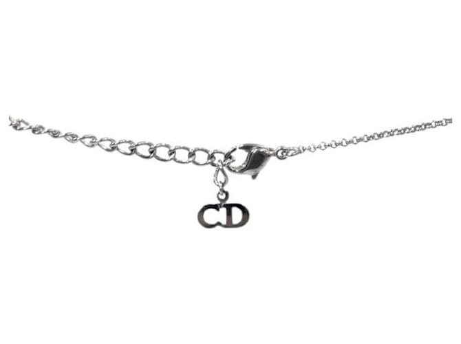 Dior Cubic Cube CD Silber Halskette - Ansicht 3