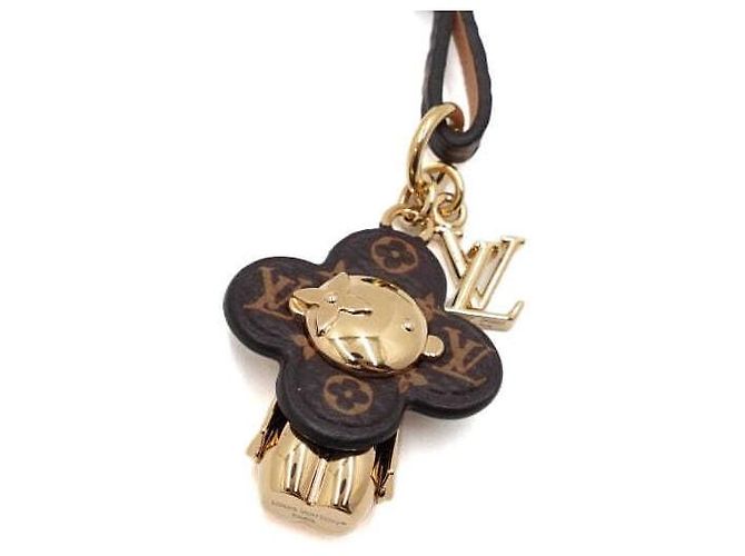 Louis Vuitton Portachiavi e Charm per borsa Monogram Mini Vivienne D'oro - vista 2