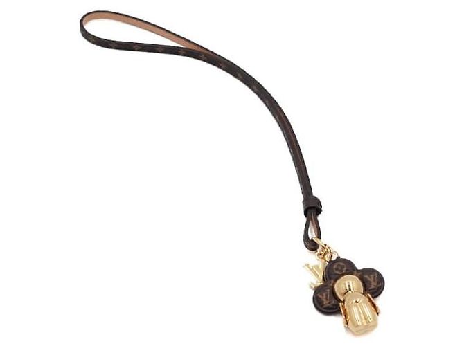 Louis Vuitton Portachiavi e Charm per borsa Monogram Mini Vivienne D'oro - vista 4
