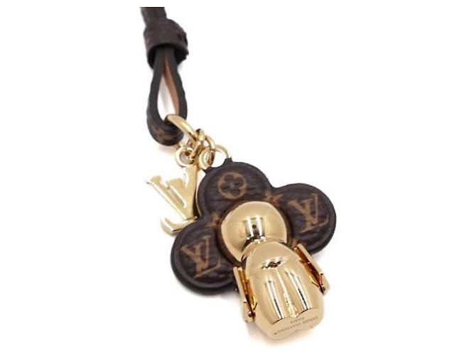 Louis Vuitton Portachiavi e Charm per borsa Monogram Mini Vivienne D'oro - vista 5