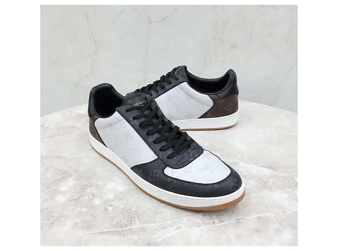 Louis Vuitton Sneakers Galaxy Monogram Argento - vista 3