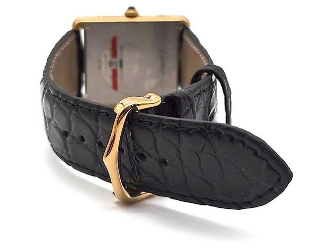 Cartier Relógio Tank Solo Gold Multicor - vista 3