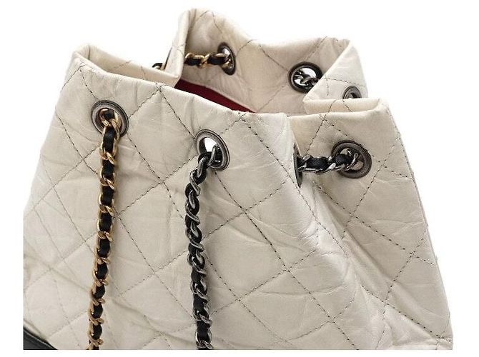 Chanel Gabrielle Small Backpack White - view 11