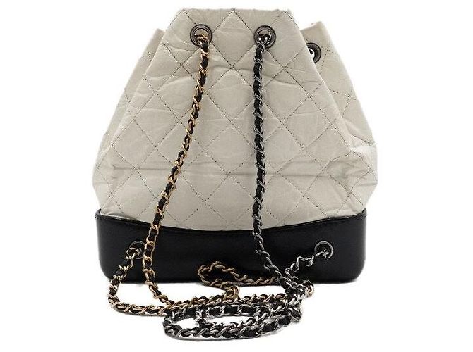 Chanel Gabrielle Small Backpack White - view 4