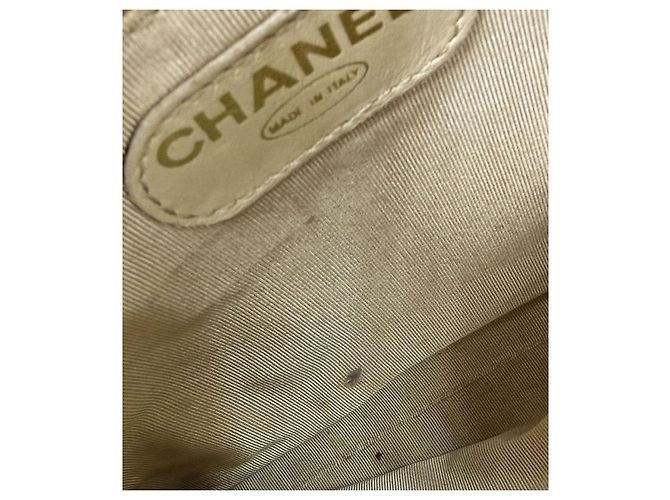Chanel Beige Big CC Flap Schultertasche Braun - Ansicht 8
