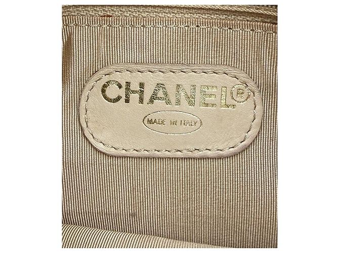 Chanel Beige Big CC Flap Schultertasche Braun - Ansicht 9
