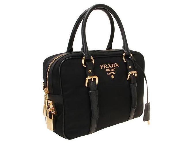 Prada Nylon-Tote-Bag ZMY NOO Schwarz - Ansicht 2