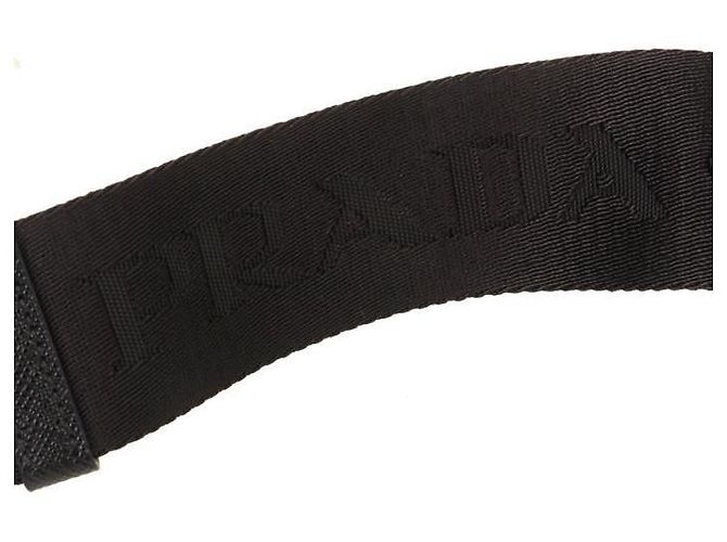 Prada Nylon-Tote-Bag ZMY NOO Schwarz - Ansicht 8