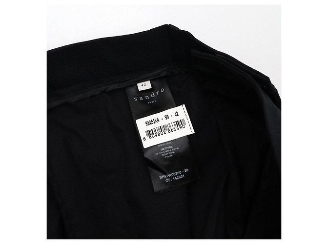 Sandro Pantaloni Unisex in Viscosa - vista 6