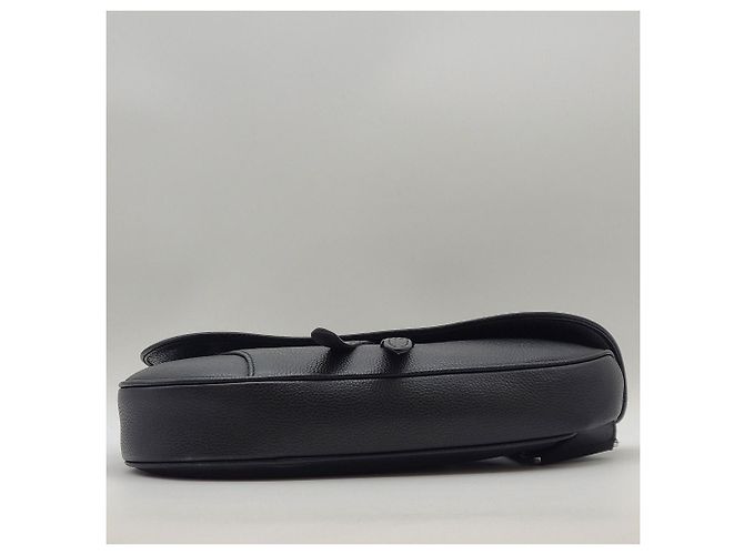 Dior Borsa a tracolla in pelle saddle Nero - vista 9