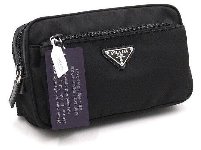 Prada Borsa a tracolla in Re-Nylon nero - vista 3