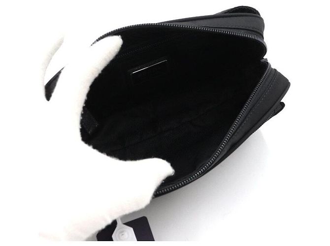 Prada Borsa a tracolla in Re-Nylon nero - vista 5