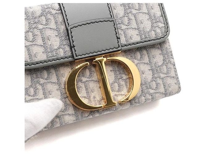 Dior Mini borsa a tracolla e crossbody Montaigne Oblique da donna - vista 10