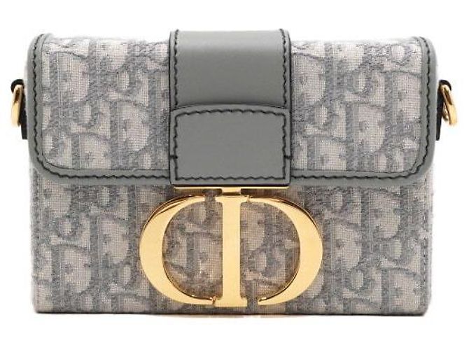 Dior Mini borsa a tracolla e crossbody Montaigne Oblique da donna - vista 2