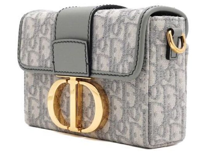 Dior Mini borsa a tracolla e crossbody Montaigne Oblique da donna - vista 3