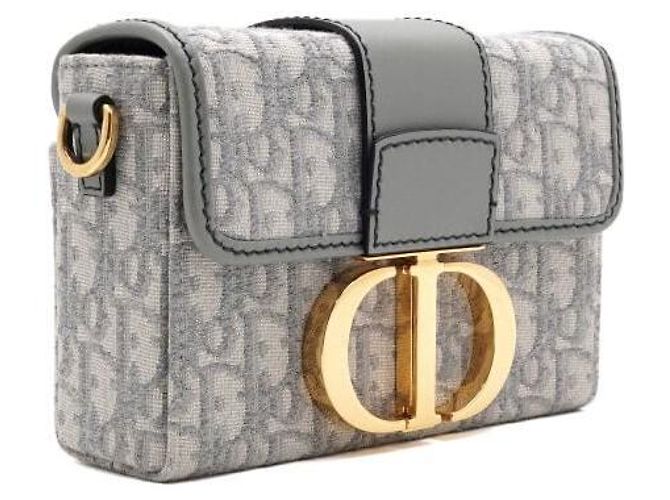 Dior Mini borsa a tracolla e crossbody Montaigne Oblique da donna - vista 4