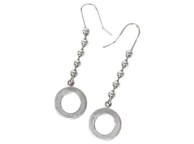 Gucci Orecchini a goccia rotondi in argento - vista 4