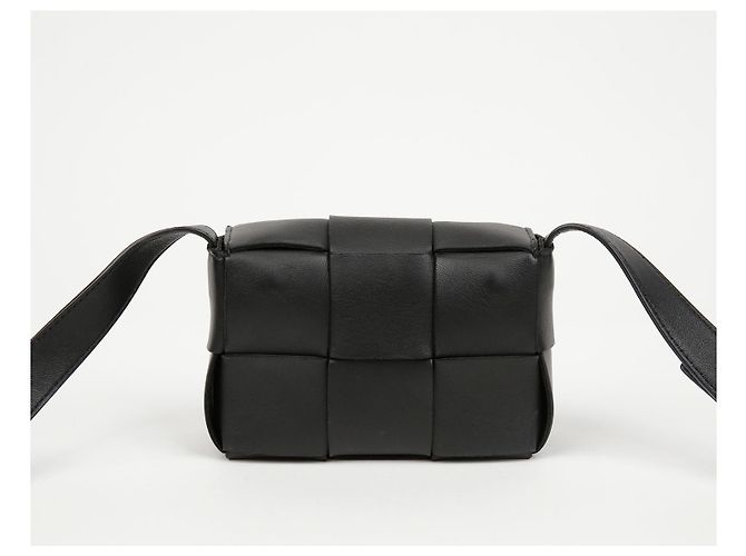 Bottega Veneta Mini Sac Bandoulière Cassette Noir - vue 4