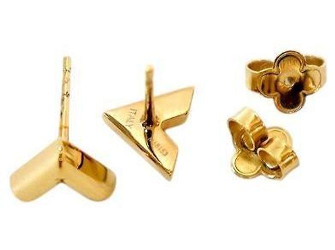 Louis Vuitton Goldohrringe Golden - Ansicht 4
