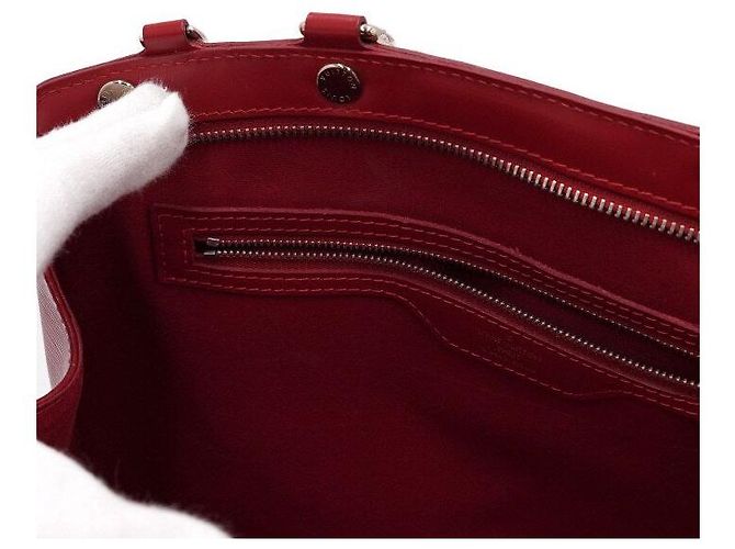 Louis Vuitton Borsa Tote e Borsa a Spalla Brea MM Rosso - vista 7