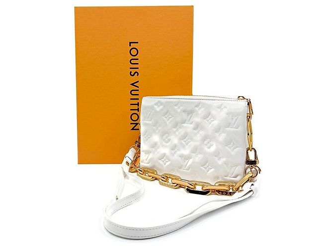 Coussin Louis Vuitton Cojín BB Blanco - vista 8