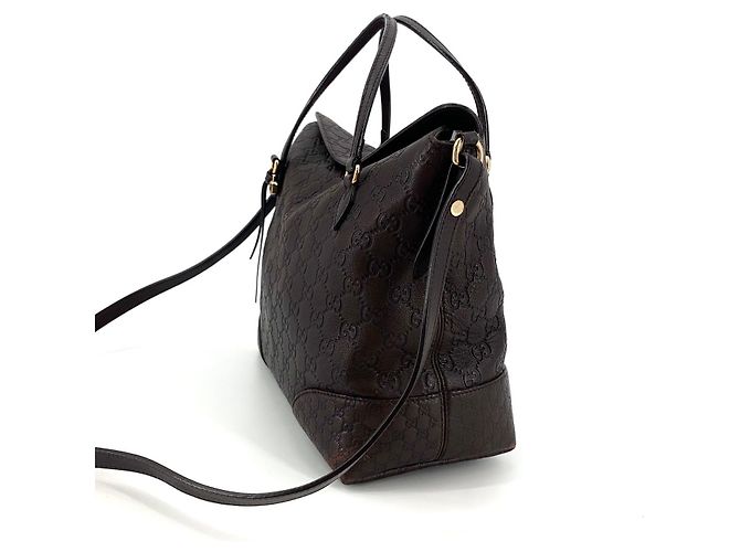 Gucci Borsa Tote Sima Borsa a Spalla Marrone - vista 4