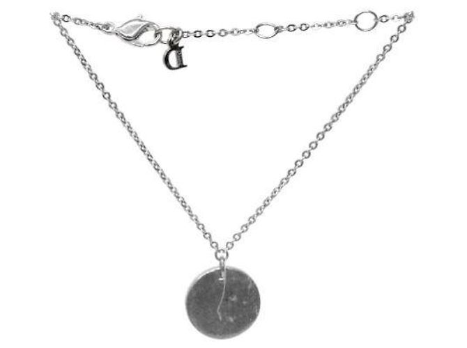 Dior Bracciale in argento con pietre cubiche rotonde oblique - vista 4