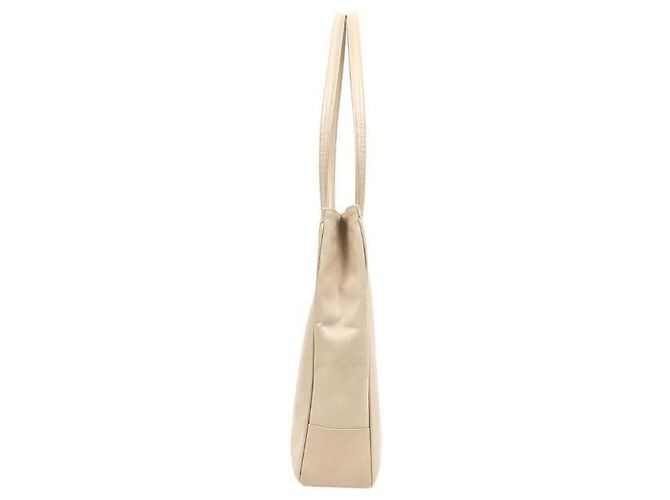 Chanel Borsa a tracolla Big CC in agnello beige Marrone - vista 2