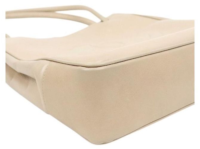 Chanel Borsa a tracolla Big CC in agnello beige Marrone - vista 5