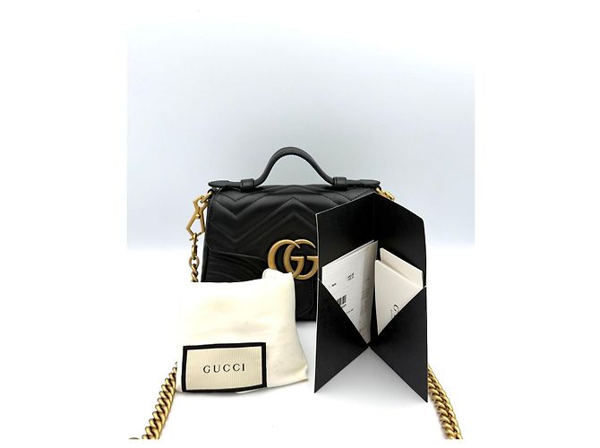 Gucci Mini borsa con manico nero - vista 2