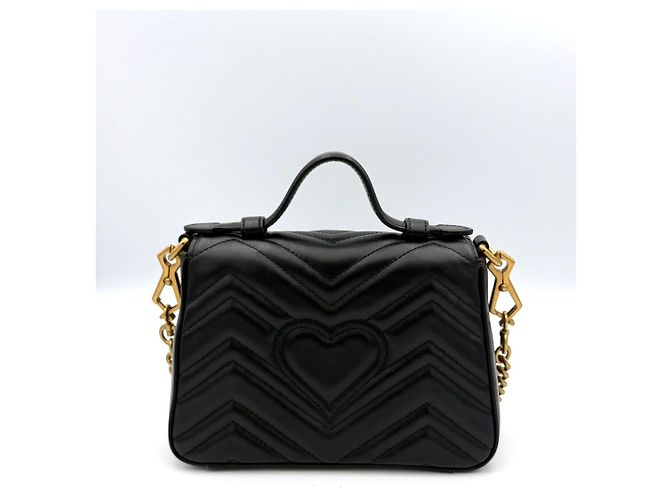 Gucci Mini borsa con manico nero - vista 3
