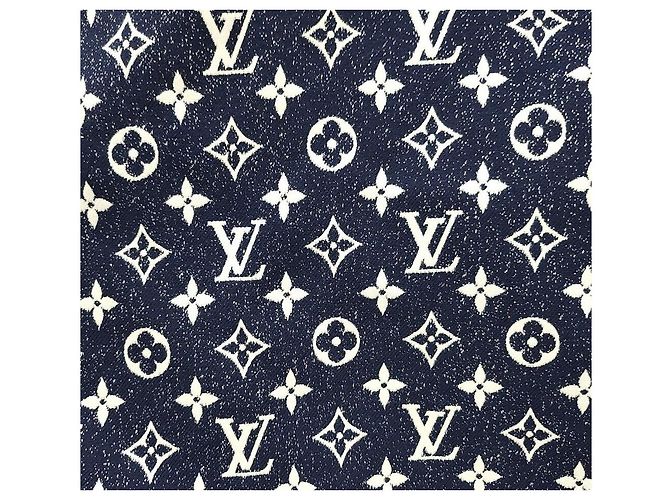 Louis Vuitton Denimjacke mit Monogramm aus Leder Schwarz - Ansicht 4