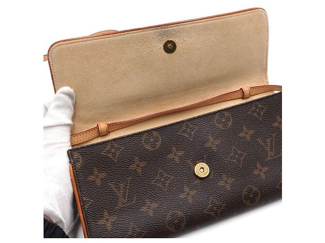 Louis Vuitton Pochette Twin GM in Monogram Canvas - Borsa a Spalla - Borsa a Tracolla Multicolore - vista 8