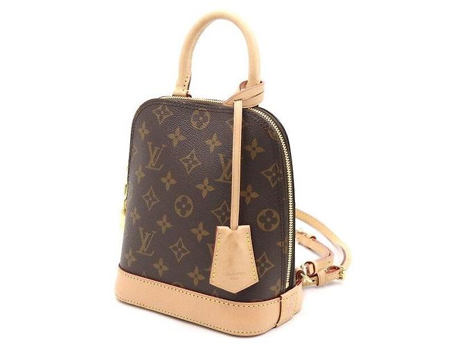 Louis Vuitton Zaino Alma in Canvas Monogram Multicolore - vista 2