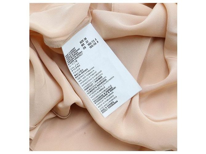Miu Miu Abito in seta e pizzo da donna Rosa - vista 5